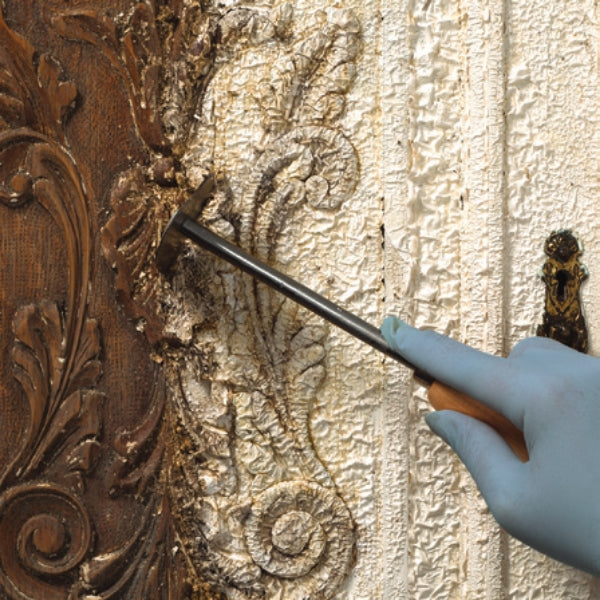Remove Paint & Varnish From Intricate Mouldings